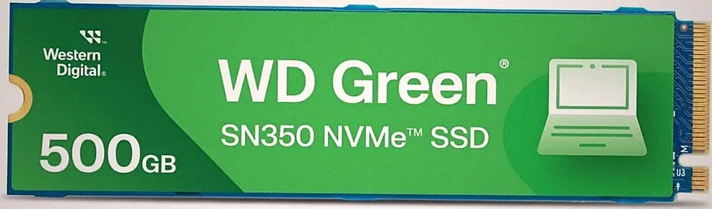 500GB WD Green SN350 NVMe Internal SSD Solid State Drive - Gen3 PCIe, M.2 228...