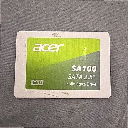 Acer SA100 SATA 2.5" Internal & Solid State Drive SSD White Form Factor