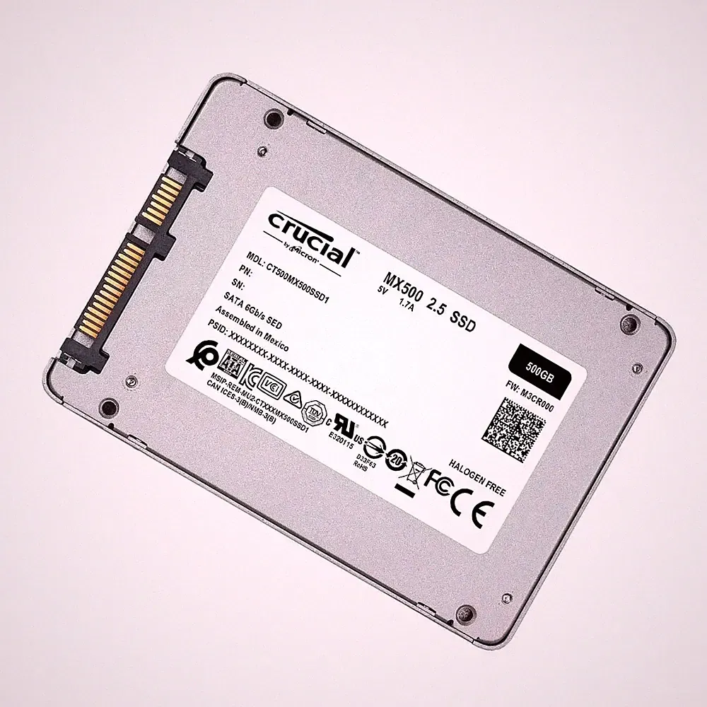 Crucial MX500 CT5000MX500SSD1 500GB 2.5 Inch SATA III Internal Solid State Drive
