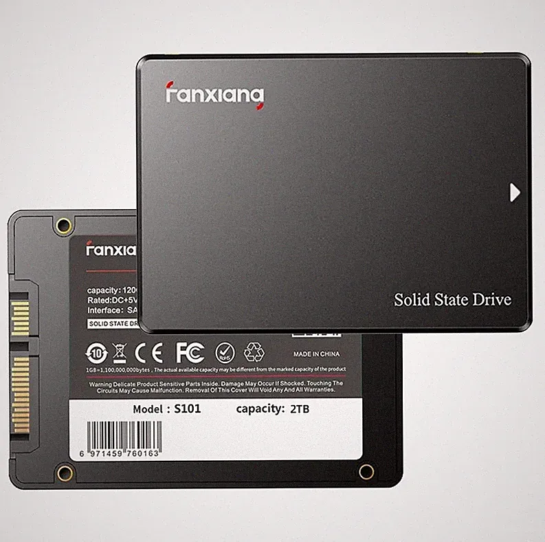 Fanxiang 2TB SSD 2.5 SATA Internal Hard Drive TLC 6Gb/s 550MB/s For PC/MAC/Xbox