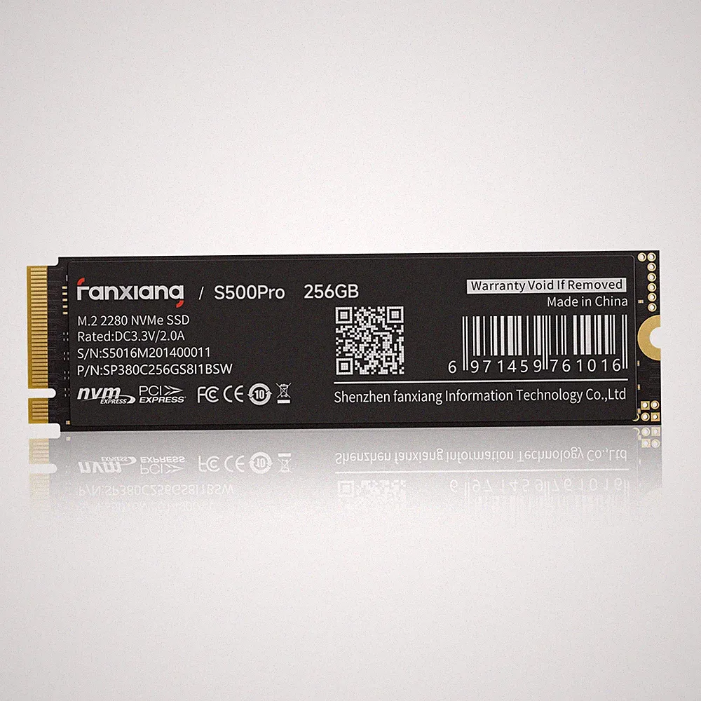 Fanxiang M.2 256GB NVMe SSD Internal Hard Drive TLC SSD 3500MB/S PCIe Gen3x4 PC