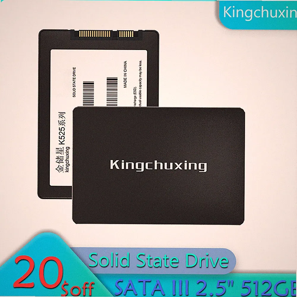Kingchuxing 512GB 2.5"SATA III SSD Internal Solid State Drive PC Laptop 530MBS