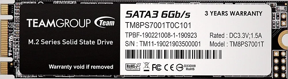 MS30 1TB with SLC Cache 3D NAND TLC M.2 2280 SATA III 6Gb/S Internal Solid State