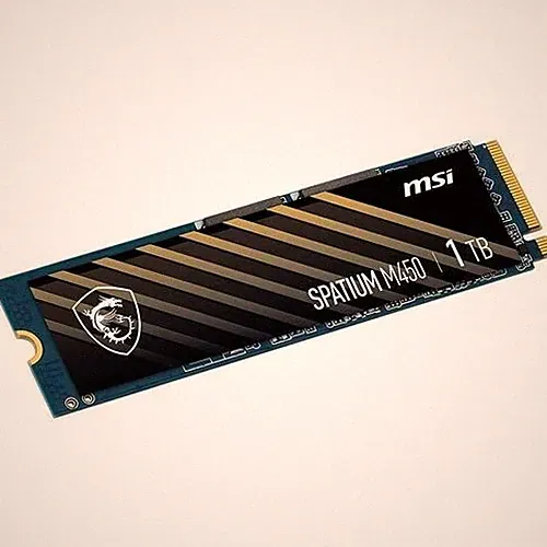 MSI SPATIUM M450 SM450N1TBV1 1 TB Solid State Drive - M.2 2280 Internal - PCI Ex