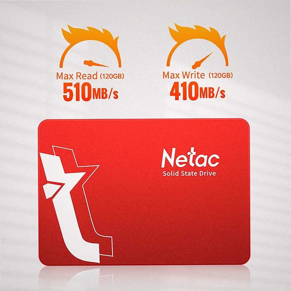 Netac SA100 240GB SSD 2.5" SATA III 6GB/s Internal Solid State Drive For PC/MAC