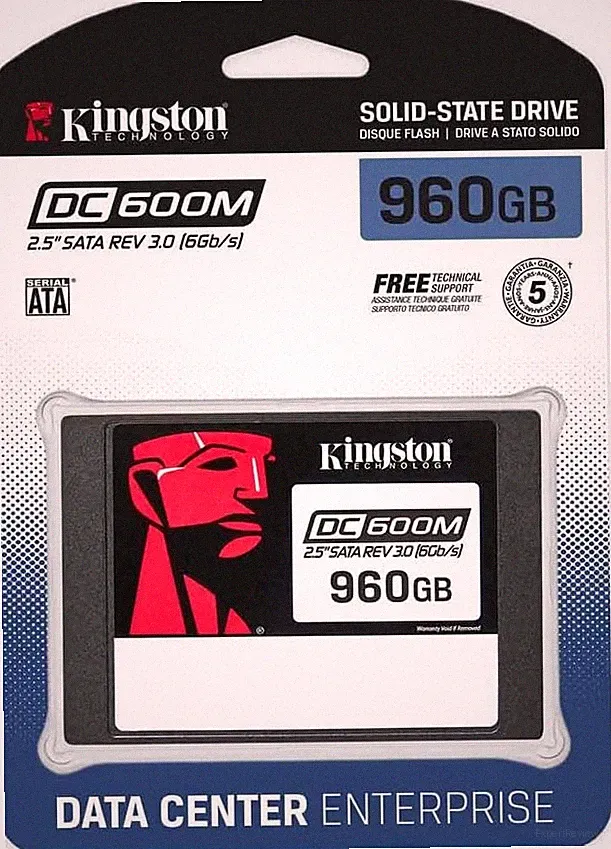 NEW Kingston DC600M 960GB 2.5" Mixed-Use Data Center Internal SSD