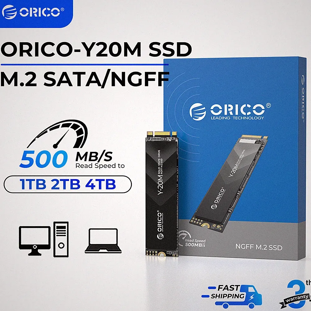 ORICO Y20M 512GB 1TB 2TB 4tb 256g M.2 2280 SSD SATA Internal Solid State Drive