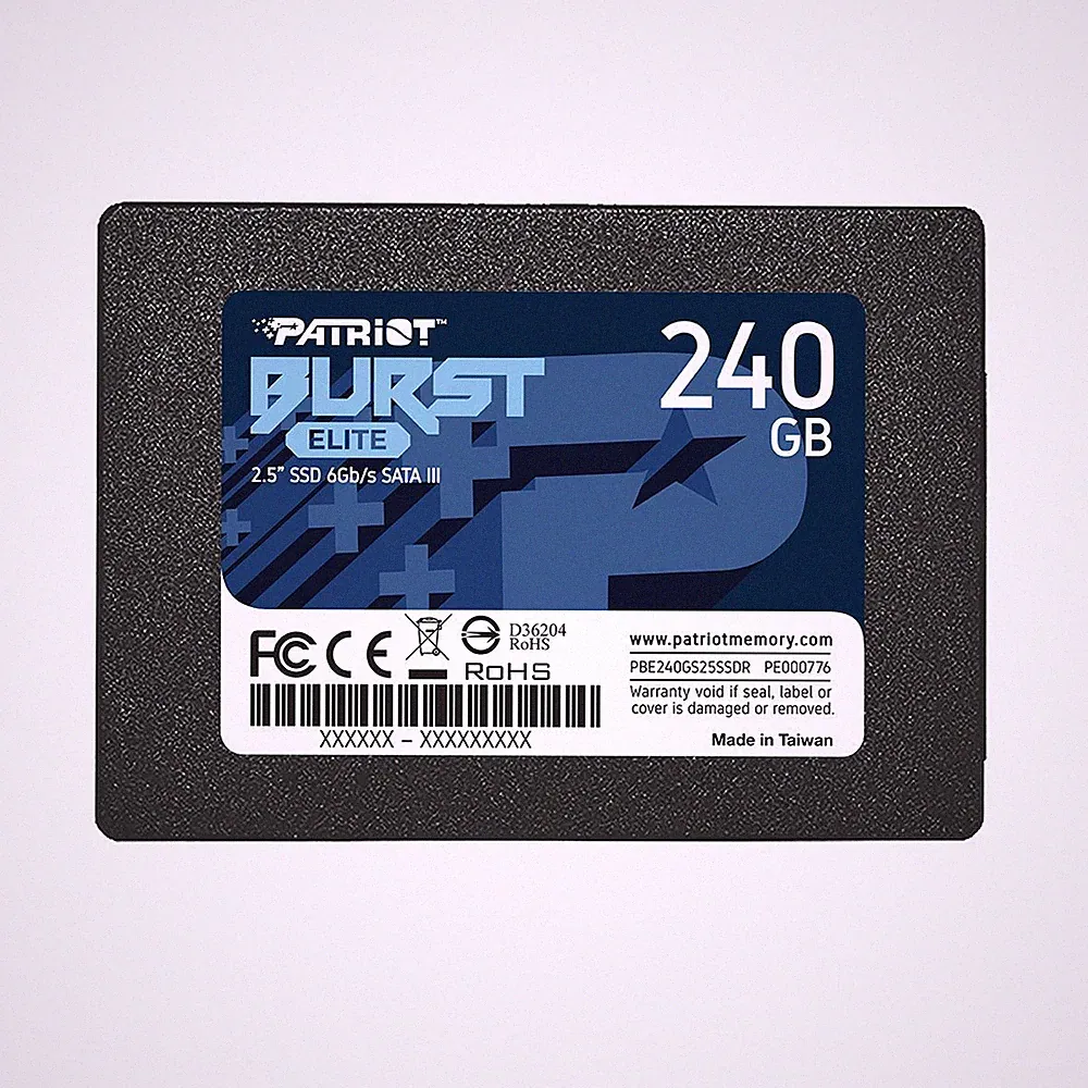Patriot Burst Elite 240GB 2.5" SATA3 6GB/s Internal Solid State Drive For PC/MAC