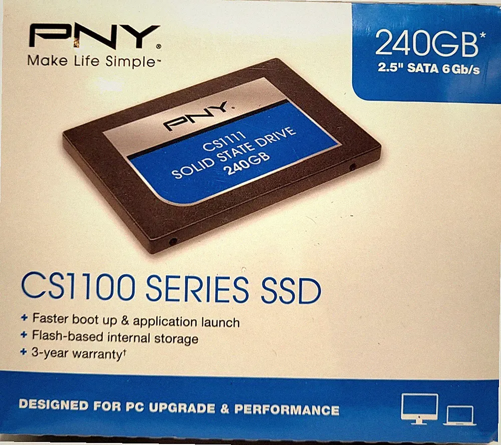PNY 240GB 2.5" SATAIII 6Gb/s Internal SSD (SSD7CS1111-240-RB) *NEW*