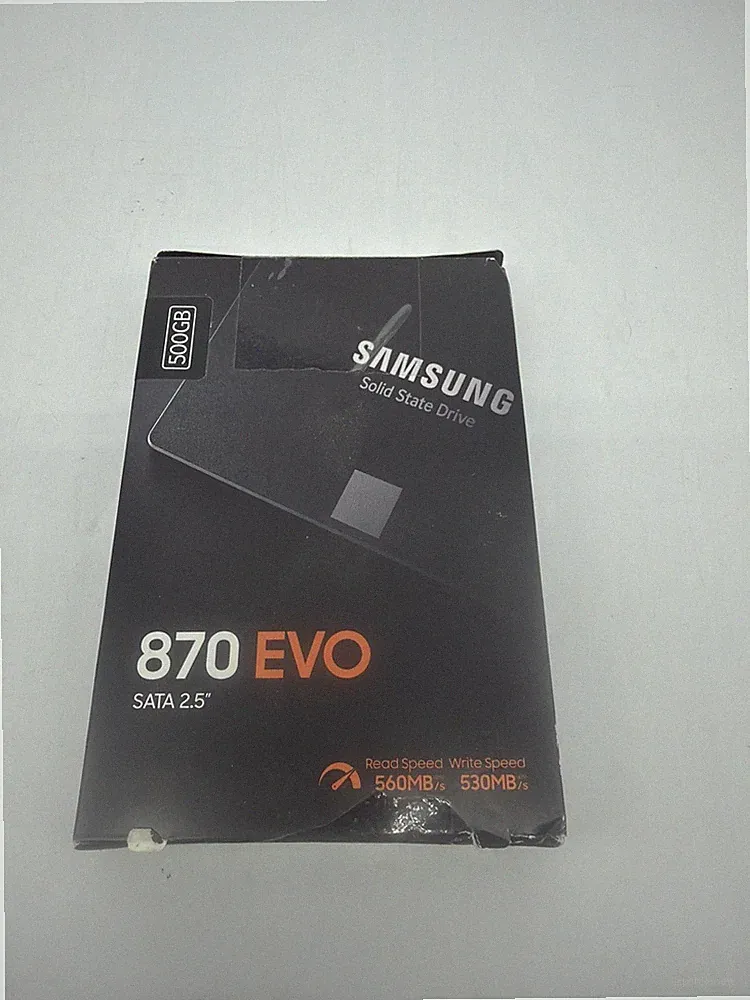 Samsung 870 EVO 500GB SATA 2.5" Internal SSD (MZ-77E500B/AM) New Sealed