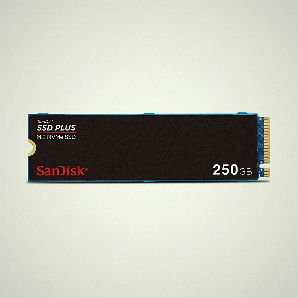 SanDisk 250GB SSD PLUS M.2 NVMe PCIe Gen 3.0, Internal SSD - SDSSDA3N-250G-G26