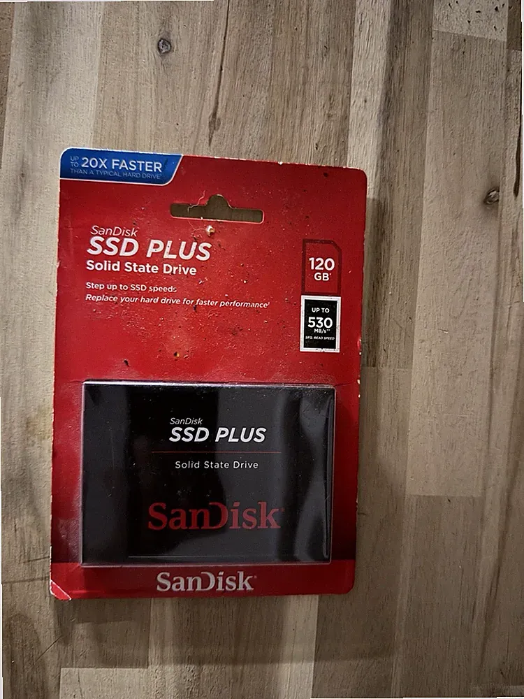 SanDisk SSD PLUS 120GB 2.5" Internal SSD Solid State Drive 530MB/s Read Speed