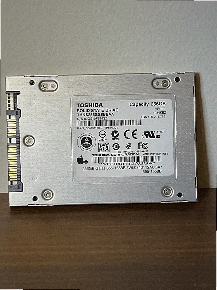 Toshiba THNS256GG8BBAA 256GB 2.5" Solid State Hard Drive Apple Mac Upgrade